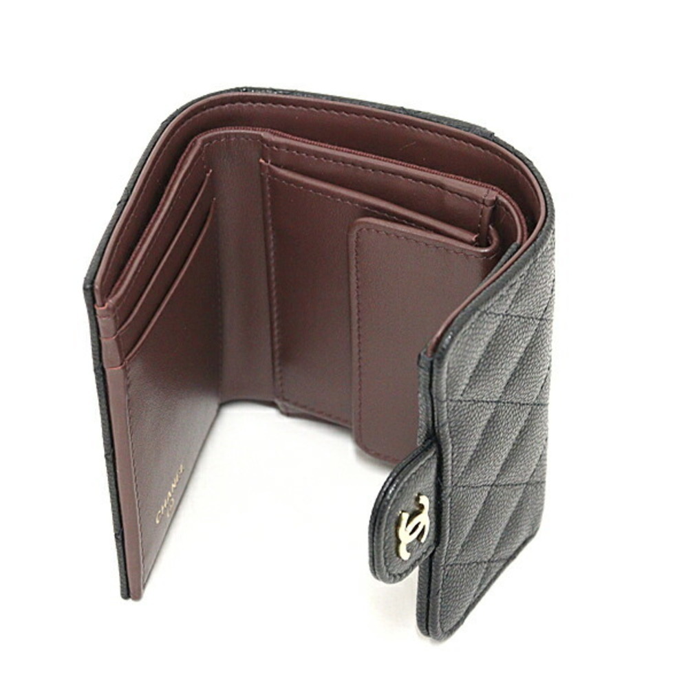 CHANEL Black Caviar Leather Wallet - Picture 3 of 6